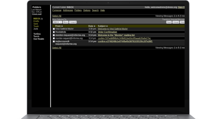 DNMX – The mail of dark net
