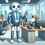 Navigating the Next Frontier in Sales: The Generative AI Revolution rbot doing sales