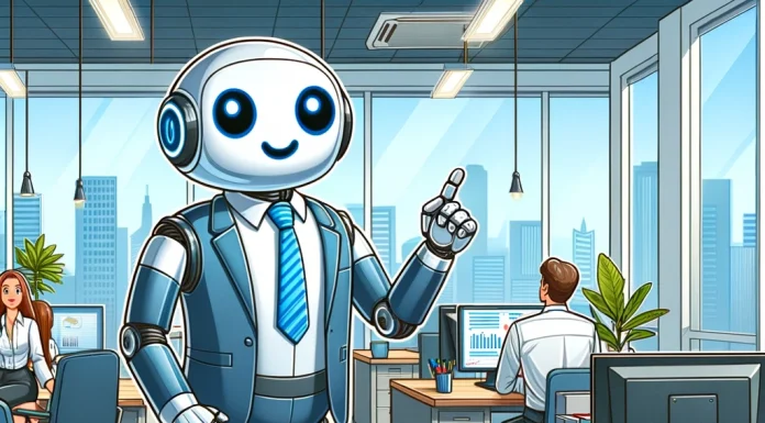 Navigating the Next Frontier in Sales: The Generative AI Revolution rbot doing sales