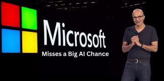 Microsoft Misses a Big AI Chance, Says Satya Nadella Microsoft Misses a Big AI Chance, Says Satya Nadella