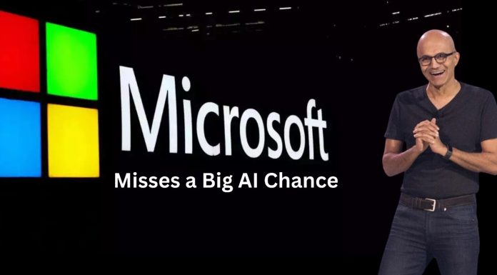 Microsoft Misses a Big AI Chance, Says Satya Nadella Microsoft Misses a Big AI Chance, Says Satya Nadella