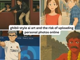 ghibli-style ai art and the risk of uploading personal photos online