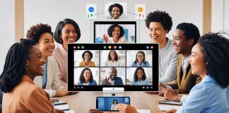 Google Meet Now Translates What You Say in Real Time A student watching a Google Meet call with real-time translated captions appearing on the screen in her native language