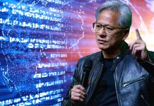 Teaching AI Like You Teach a Person: What NVIDIA’s CEO Wants Us to Understand “AI robot being trained by a teacher in a classroom, representing human-style programming”