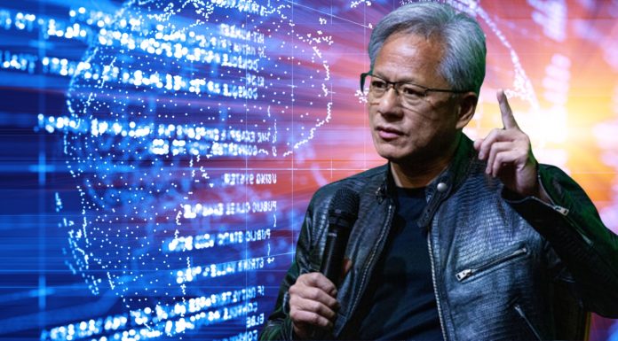 Teaching AI Like You Teach a Person: What NVIDIA’s CEO Wants Us to Understand “AI robot being trained by a teacher in a classroom, representing human-style programming”