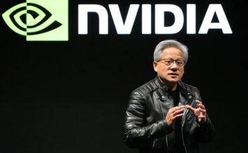 Inside NVIDIA’s AI Empire: The Startups Powering the Future of Technology “An illustration showing NVIDIA's central role in AI, surrounded by icons for language models, drones, chips, healthcare, and robots — representing the many startups it funds.”