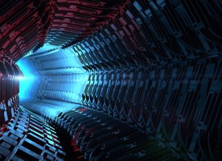 How Fast Is Quantum Tunneling? Scientists Just Found Out — And It’s Mind-Blowing A glowing electron zipping through a barrier, representing the speed of quantum tunneling