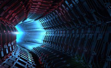 How Fast Is Quantum Tunneling? Scientists Just Found Out — And It’s Mind-Blowing A glowing electron zipping through a barrier, representing the speed of quantum tunneling