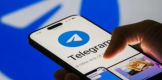 When Privacy Gets Dangerous: How Telegram Became a Tool for Crime A smartphone screen showing the Telegram logo with a shadowy figure in the background, symbolizing online misuse and crime
