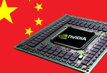NVIDIA, AI Chips, and China: What’s Going On? “NVIDIA AI chip illustration with global map showing tech trade tensions between USA and China”