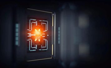 Quantum Light on a Chip: A Big Leap for Tiny Tech A visual of a quantum light chip built on standard semiconductor technology, glowing with light paths to represent photon-based computing.