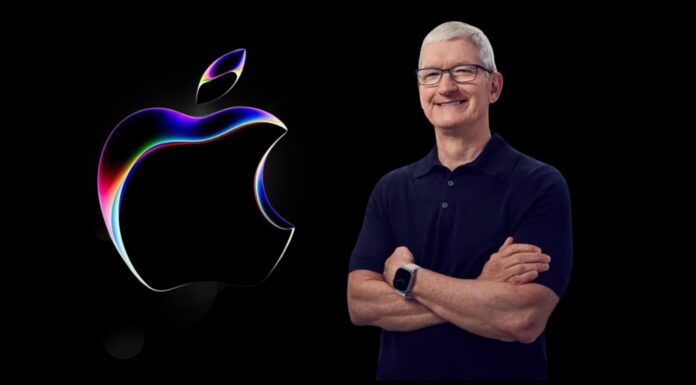 Will AI Replace the iPhone? Here’s What Tim Cook Thinks "Tim Cook speaking about AI and the future of the iPhone with a futuristic smartphone illustration"