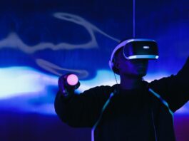 “Child studying with an AI chatbot glowing speech bubble—mouse pointer touching bubble labeled ‘Yes’ repetitively”