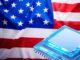 U.S. Officials Weigh Tracking AI Chip Locations — But It’s More Complex Than It Sounds "A graphic of an AI chip with a location pin icon hovering above it, symbolizing tracking technology and export control."