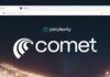 Comet: The AI Browser That Feels Like the Future Browser window showing Comet's task automation and context features