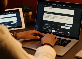 CBA Reverses AI Job Cuts: How a Bank Balances People and Robots “Handshake between human and robot hand over bank counter symbolizing teamwork.”