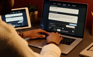 CBA Reverses AI Job Cuts: How a Bank Balances People and Robots “Handshake between human and robot hand over bank counter symbolizing teamwork.”