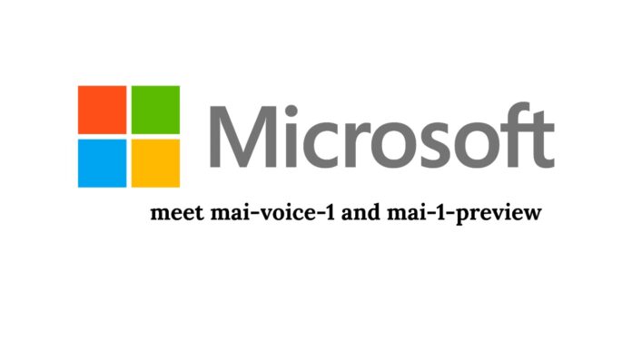 Microsoft Builds Its Own AI Models: Meet MAI-Voice-1 and MAI-1-Preview Microsoft unveils two in-house AI models—MAI-Voice-1 for speech and MAI-1-preview for text—to reduce reliance on OpenAI and compete in the AI space