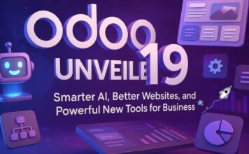 Odoo 19 Unveiled: Smarter AI, Better Websites, and Powerful New Tools for Business Odoo 19 introduces AI-powered tools, smarter CRM, faster websites, upgraded accounting, and ready-made industry solutions — making business management easier than ever.