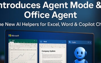 Microsoft Introduces Agent Mode & Office Agent: The New AI Helpers for Excel, Word & Copilot Chat “Microsoft introduces Agent Mode and Office Agent in Microsoft 365 Copilot — new AI features that automate Excel, Word, and chat workflows with smarter task execution and interactive document creation.”