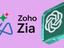 Zoho launches Zia, a powerful AI chatbot built to rival ChatGPT — offering predictive analytics, task automation, contextual answers, and deeper integration across Zoho apps.