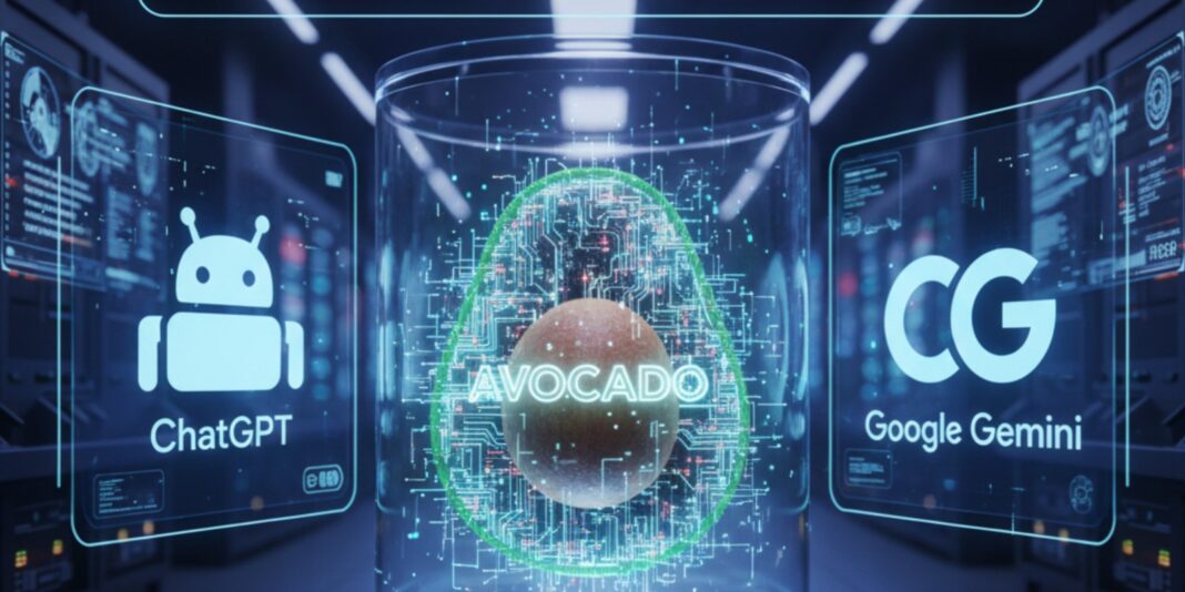 “Meta develops a new advanced AI model called Avocado, designed to compete with ChatGPT and Google Gemini, launching in 2026.”