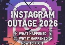 Instagram Outage 2026: What Happened, Why It Happened, and How to Fix It Line graph showing a sudden spike in Instagram outage reports in February 2026, followed by gradual service recovery over time.